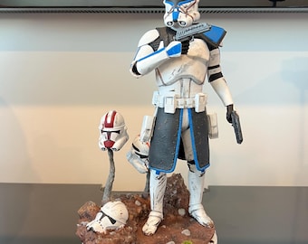 Star Wars Captain Rex Custom Painted Statue Made just for YOU