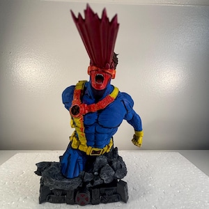 Cyclops X-men Fan Art Bust X-men ‘97 Style Made just for YOU
