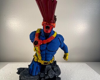 サイクロプス像 | X-メン ファンアートフィギュア 約30cm | マーベル