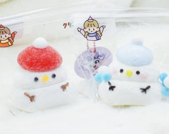 溶けない雪だるまタバスクイーズおもちゃ、最高の冬をテーマにした