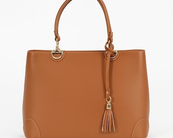 Natural leather bag for women,elegant leather bag,crossbody bag,fashion luxury handbag,minimalist tote bag,premium purse,brown stylish bag