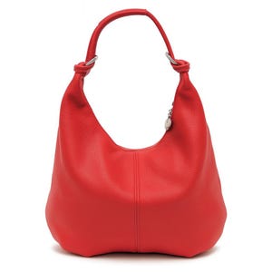 Soft red leather hobo bag for women shoulder Strap,big red leather tote,red leather bag,shoulder bag,work bag,big leather tote,red tote bag