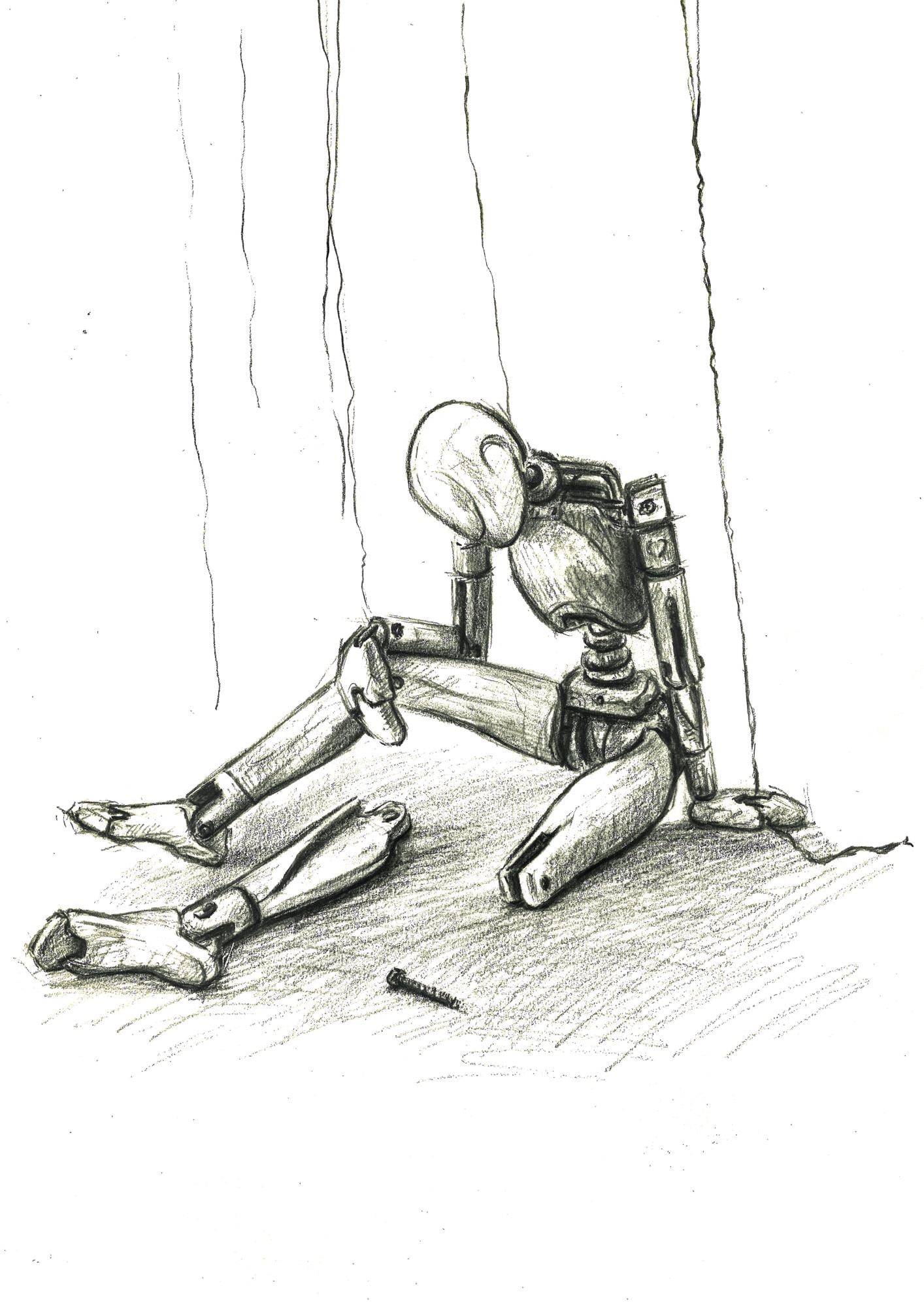 Puppet Hand Drawing Illustration Digital Print - Etsy