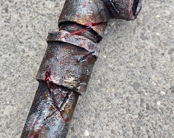 Silent Hill Rusty Metal Pipe Prop - for Cosplay and Display