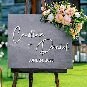 Custom 3D Wedding Welcome Sign, 3D wedding signage, 3D Wedding Names Board, Wedding Gift, Wedding Entrance Sign, Wedding Decor