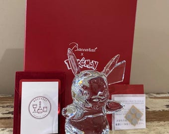 バカラ ポケモンコレクション ピカチュウ 25周年記念クリスタル 手持ち