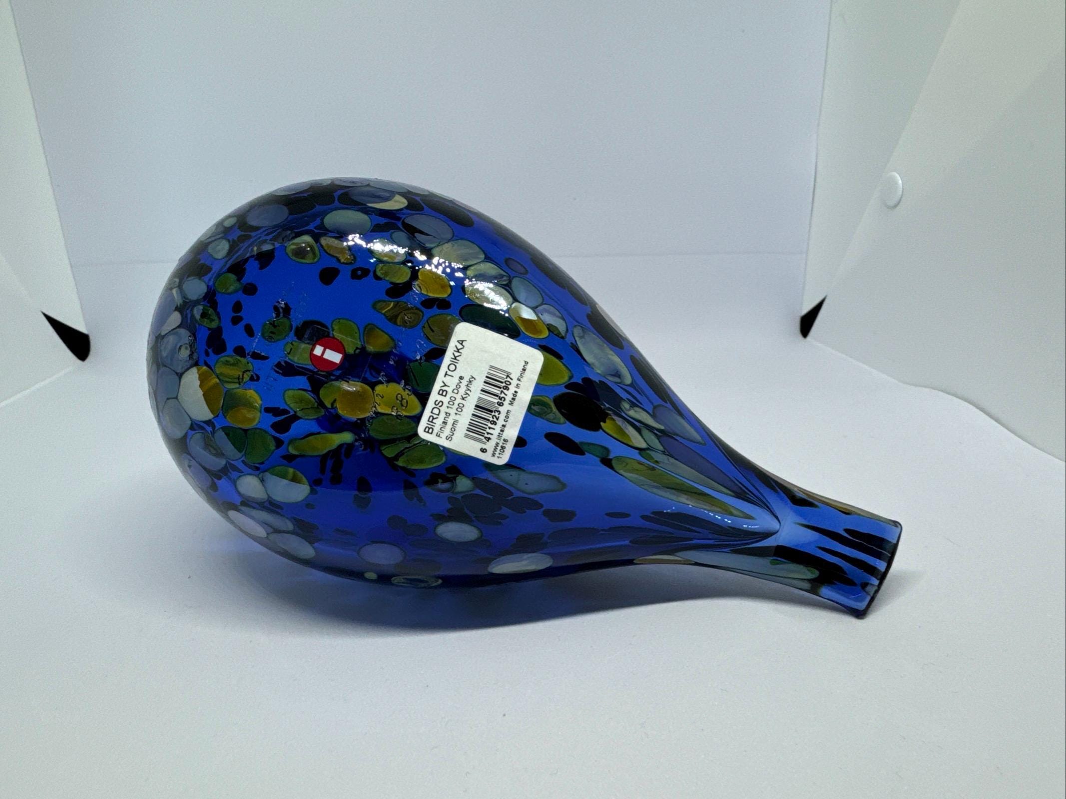  bird イッタラ バード　KYYHKY DOVE Oiva Toikka Finland 100 Dove Suomi Kyyhky Bird Design Glass