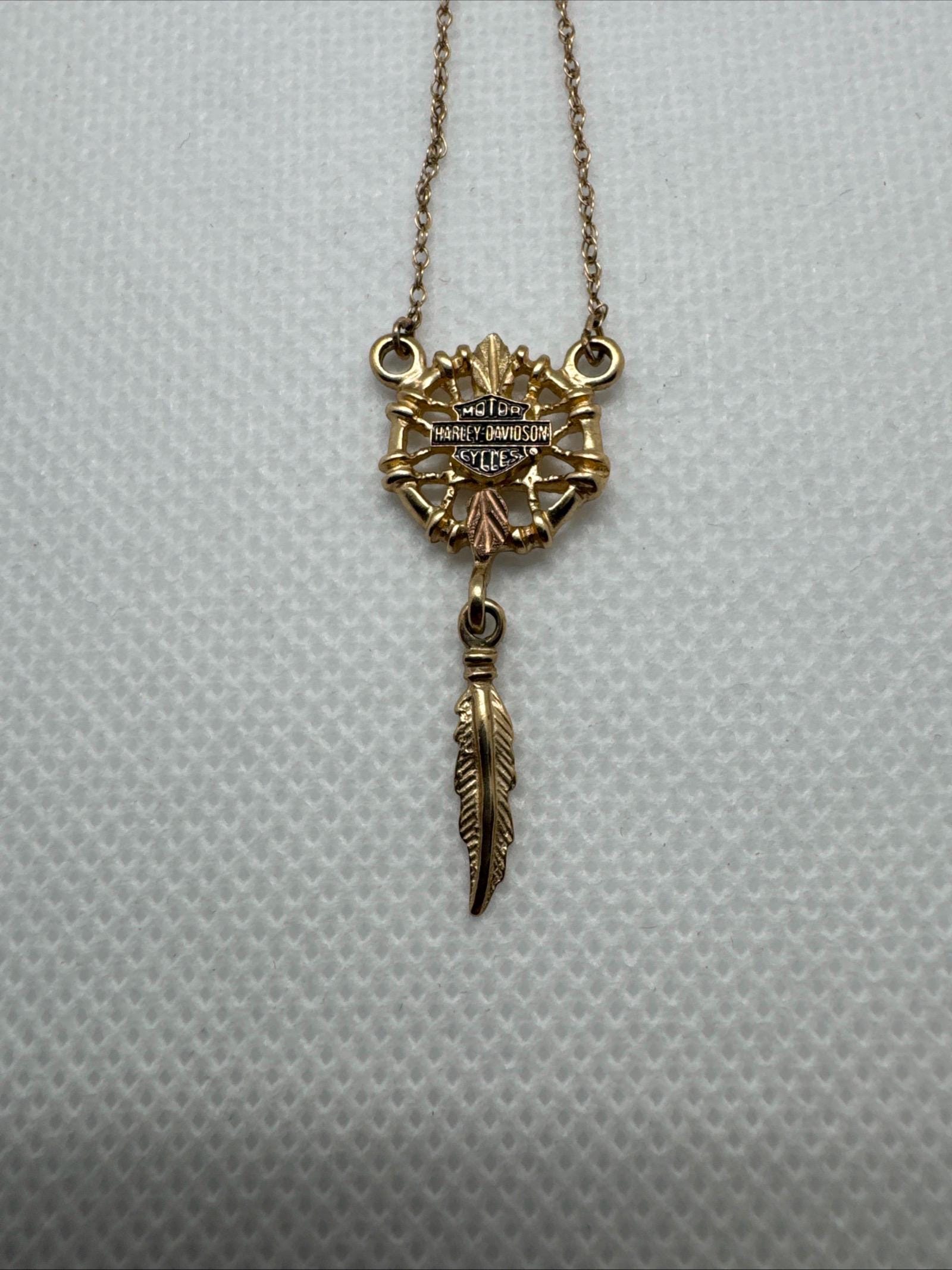 Gold harley pendant - Etsy 日本