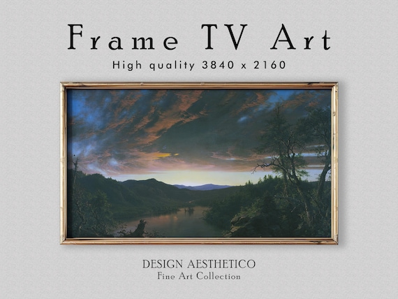 Frame TV Art | Landscape Vintage Oil Painting | Home Decor & Fine Wall Art | Instant Digital Download + BONUS | CanvasTV
