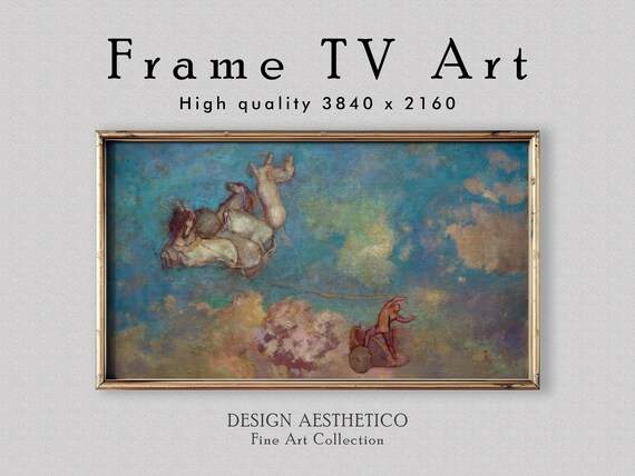 Frame TV Art | Vintage Landscape Oil Painting | The Chariot of Apollo | Fine Art & Home Decor | Instant Digital Download + BONUS | CanvasTV