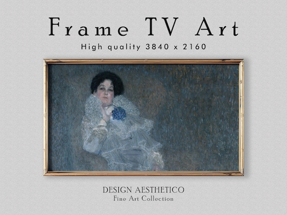 Frame TV Art | Art Nouveau Oil Painting: Portrait of Marie Henneberg | Home Decor | Fine Wall Art | Digital Download + BONUS | CanvasTV