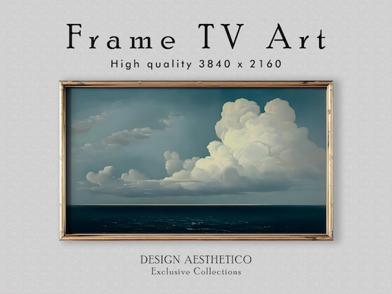 Frame TV Art: Captivating Ocean Seascape | Home Decor & Wall Art | 4K High Resolution Artwork | CanvasTV | Digital Download + BONUS