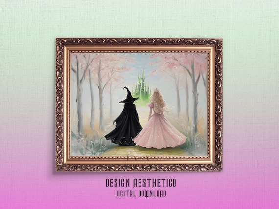 Wickedly Printable Wall Art: Off to See Emerald City | Digital Download | Home Decor | Gift for Her | Wicked Print | Movie For Good P052