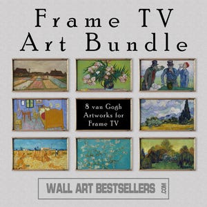 Paquete de obras maestras de Van Gogh: 8 obras de arte vintage para Frame TV (descarga digital)