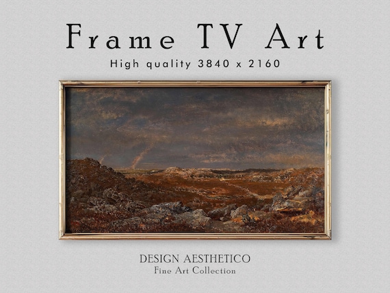 Frame TV Art | Landscape Vintage Oil Painting | Home Decor & Fine Wall Art | Instant Digital Download + BONUS | CanvasTV