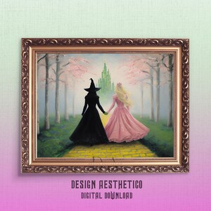 Wickedly Printable Wall Art | Gift for Kids | Home Decor | Witches & Wizards Movie | Instant Digital Download | Holding Hands For Good P081