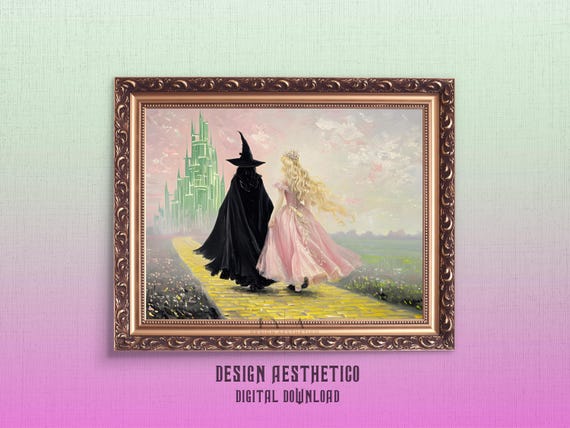 Wicked Printable Wall Art | Home Decor | Gift for Her | Gift for Kids | Instant Digital Download | Wicked Print | Movie For Good P065