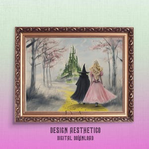 Wickedly Printable Wall Art: For Good | Wicked Print | Home Decor | Gift for Her | Digital Download | Witches & Wizards Movie P054