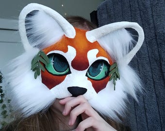 HQ Red Panda Therian Mask || Lined
