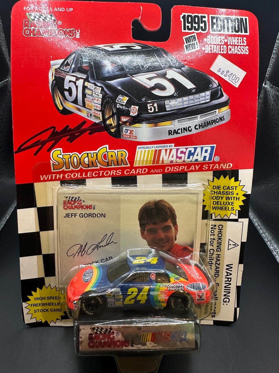 Autographed 1995 Jeff Gordon Racing Champions 1:64 Diecast - Etsy