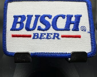 Vintage Busch Beer Patch | Retro Refreshments