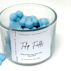 Tulip Soy Wax Melt: Floral Spring Aroma, Handcrafted Home Scent