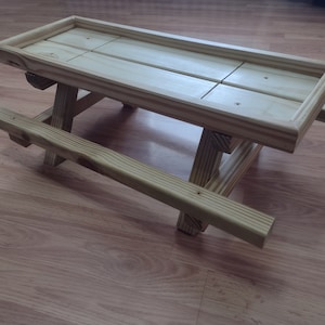 Chicken or Squirrel Feeder Picnic Table! Chicknic Table