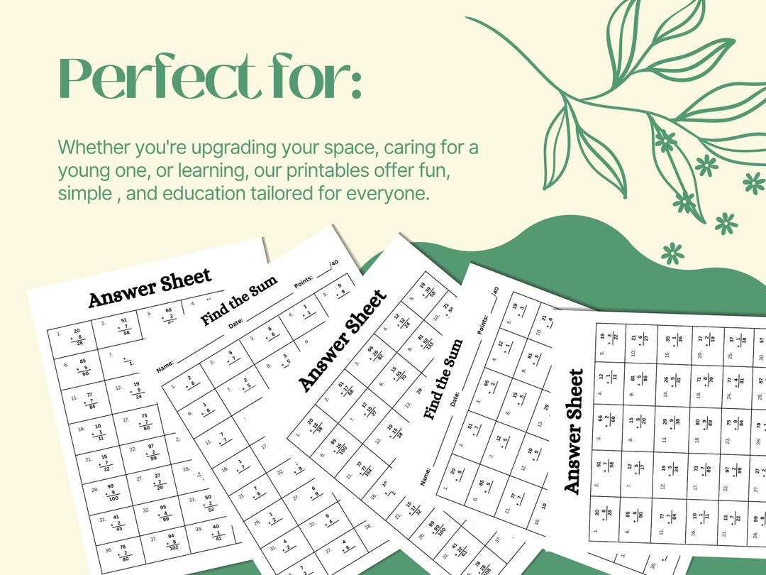 Addition Worksheet for Kids: Beginner Math Sheets | One Digit Additions ...