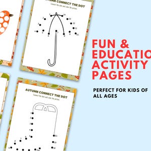 Autumn Scissor Skills Activity Pages | Printable Fall / autumn Cutting Practice Worksheets for Kids