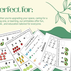 Addition Worksheet for Kids – Version 7 | Fun Printable PDF for Math Practice, Homeschool & Classroom Use