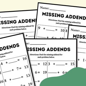 Addition Maths Worksheet Version 08 - Printable Math Practice for Kids, Elementary Addition Exercises, Learning Resource, Homeschool