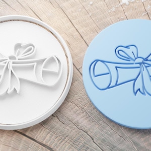 Diplom / Abschluss Cookie Cutter - 3D Gedruckt