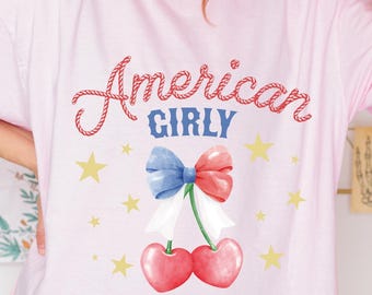American Girly Png, Coquette 4th Of July Png, 4th Of July Png, America png, Fourth Of July PNG, Coquette png, Sublimation Designs