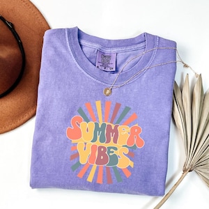 Summer Vibes Svg, Sublimation Design, Colorful Summer Clipart, Neon Summer Digital Image, Tropical Png, T-Shirt Svg, Instant Download Png