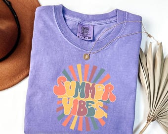 Sommer Vibes svg, Sublimationsdesign, bunte Sommer Clipart, Neon Sommer Digitalbild, Tropical Png, T-Shirt svg, Instant Download Png