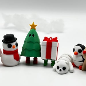 Christmas Figures - ZOU3D Articulated 3D Prints