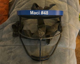 3D Printed Softball Mask Crown