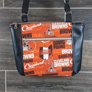 Bolso grande, bandolera o cartera de los Cleveland Browns