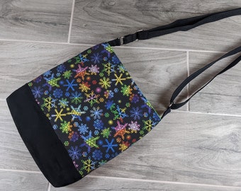 Snowflake crossbody bag