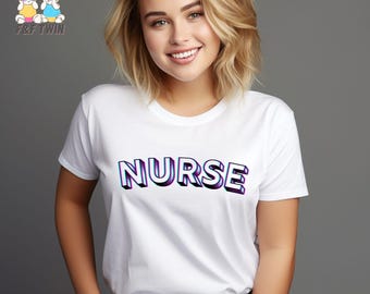 Funny Nurse Life PNG: Nursing Shirt Design (Digital Download)