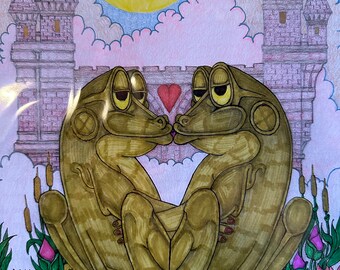 Novios ranas