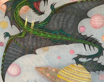 Dragón entre planetas