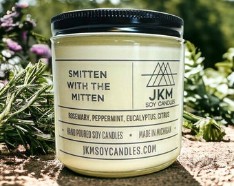 Smitten with the Mitten 16oz Soy Candle - Michigan Collection