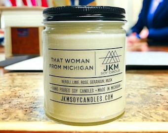 That Woman From Michigan 9oz Soy Candle - Michigan Collection