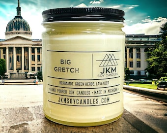 Big Gretch 9oz Soy Candle - Michigan Collection