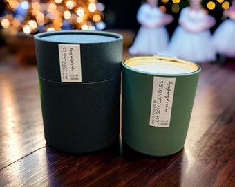 Sugar Plum Fairy Soy Candle - Home for the Holidays Collection