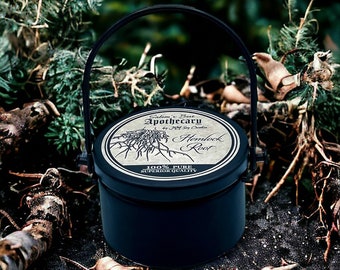 Hemlock Root soy candle - Salem’s Best Apothecary