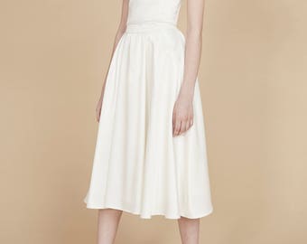 Irresistible Ivory wedding skirt