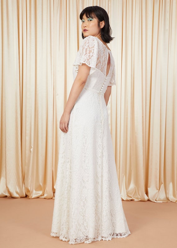 Lady Boho Super Soft And Comfortable Lace Wedding Dress With Etsy