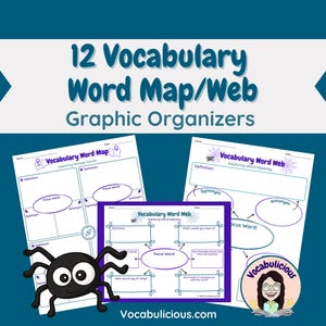 Vokabeln Wort Map Graphic Organizer